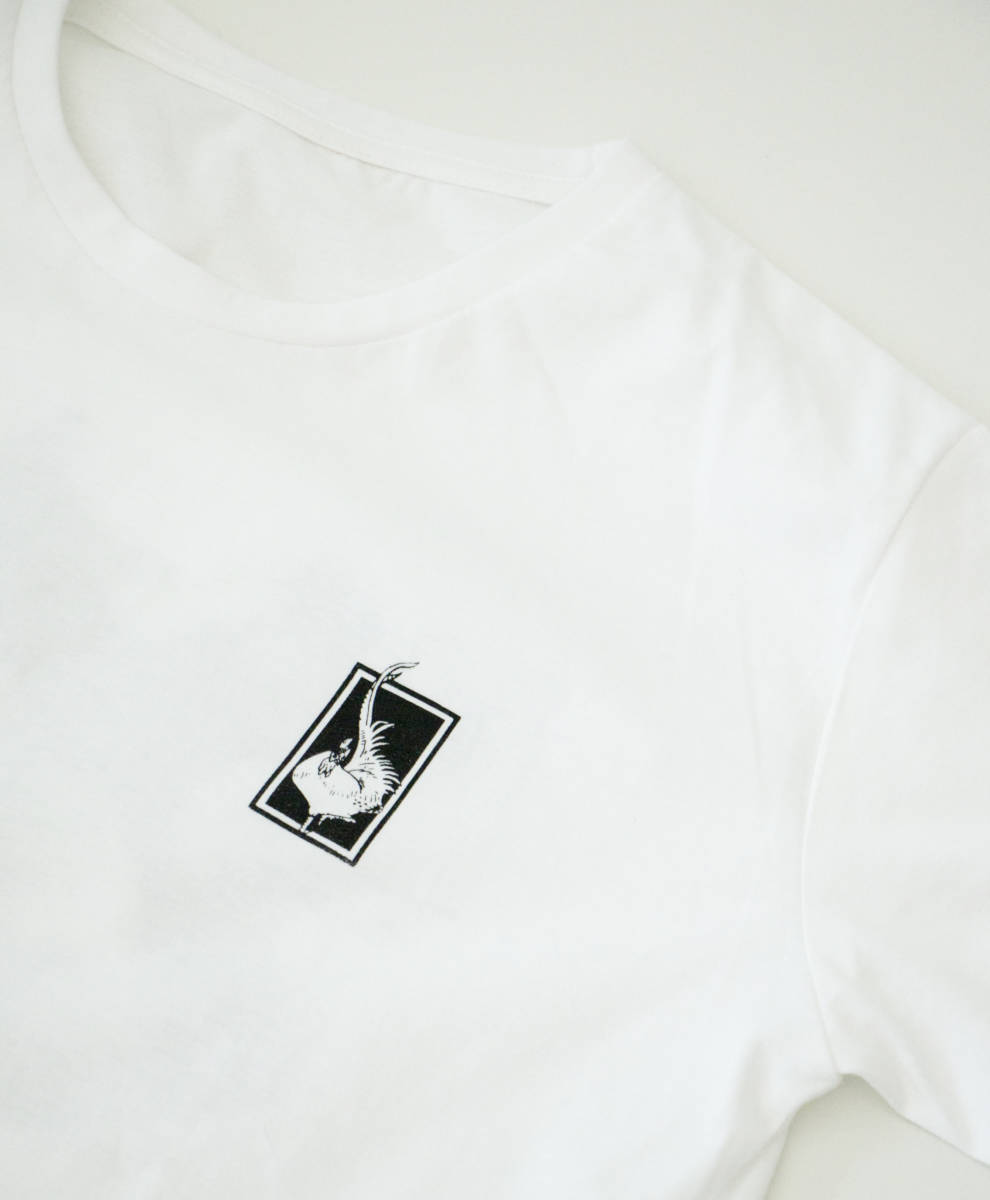 Roosters Shirt – Weisses T-Shirt – Männer