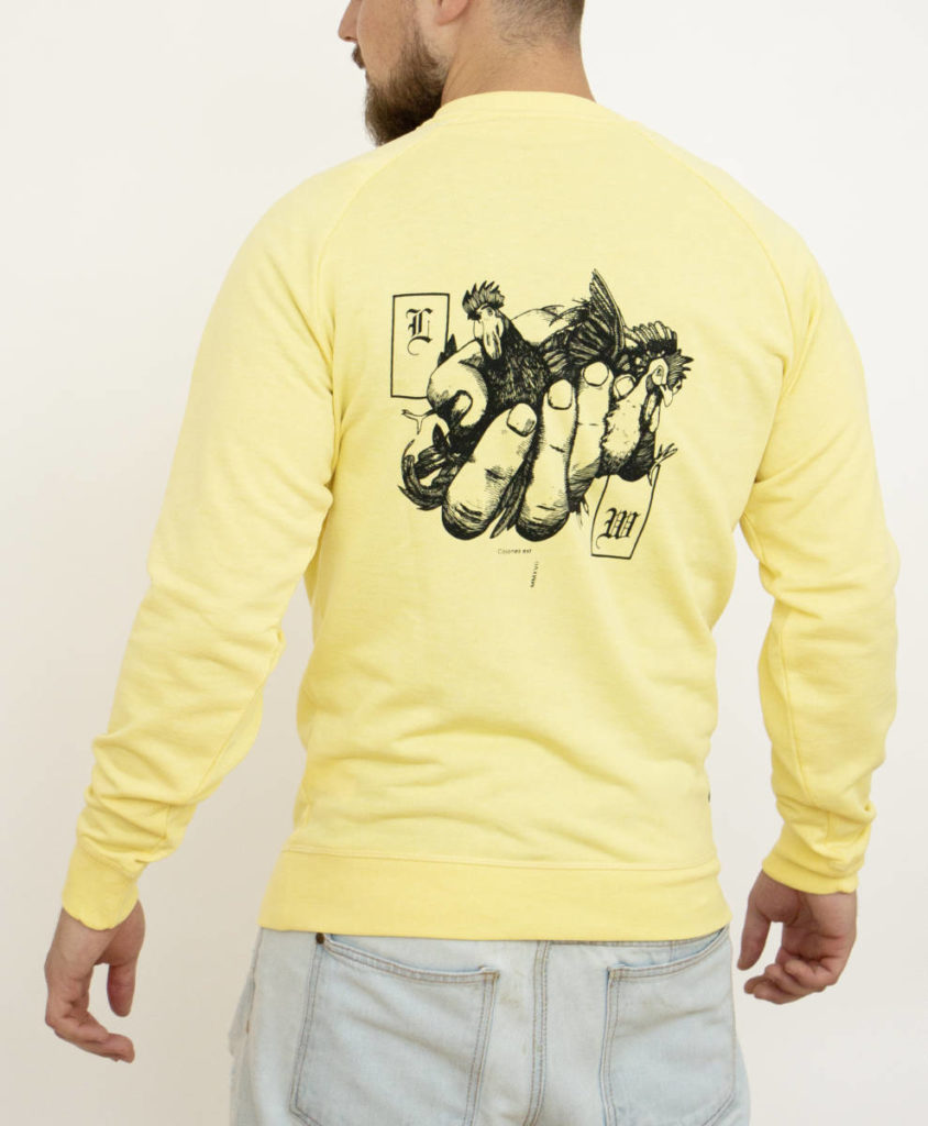 «Yellow Roosters» · LOS WEBROS · Designer Prints, T-Shirts, Hoodies, Longsleeves und weitere Kleidung für Alle, Divers